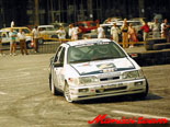 1992, Budapest Rallye. Prol�g a Felvonul�st�ren.
