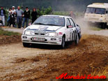 Kisb�r Rallye. II. �t az abszol�t m�sodik hely fel�.