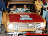 1981, Rack Gyurival, a II. Casco Rallye-n a Vol�n szineiben.