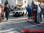 1986, a Semperit Rallye g�p�tv�tel�re tartunk, az el�t�rben Sch�tt Gyula, Leitgeeb J�nos -Dzsadi-,       N�dasdi Csaba �s Koch Gabi.