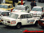 1989, Casco Rallye. A Felvonul�st�ri parcferme.