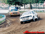 1999, Máriapócs. Csapat Európa bajnoki, az Audi új kora, háttérben Keskeny László.